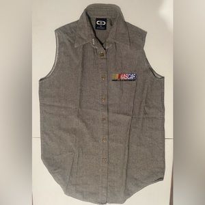NASCAR button tank top